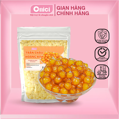 Trân châu hoàng kim Bếp Của Mẹ Onici nguyên liệu nấu trà sữa loại 1 cao cấp