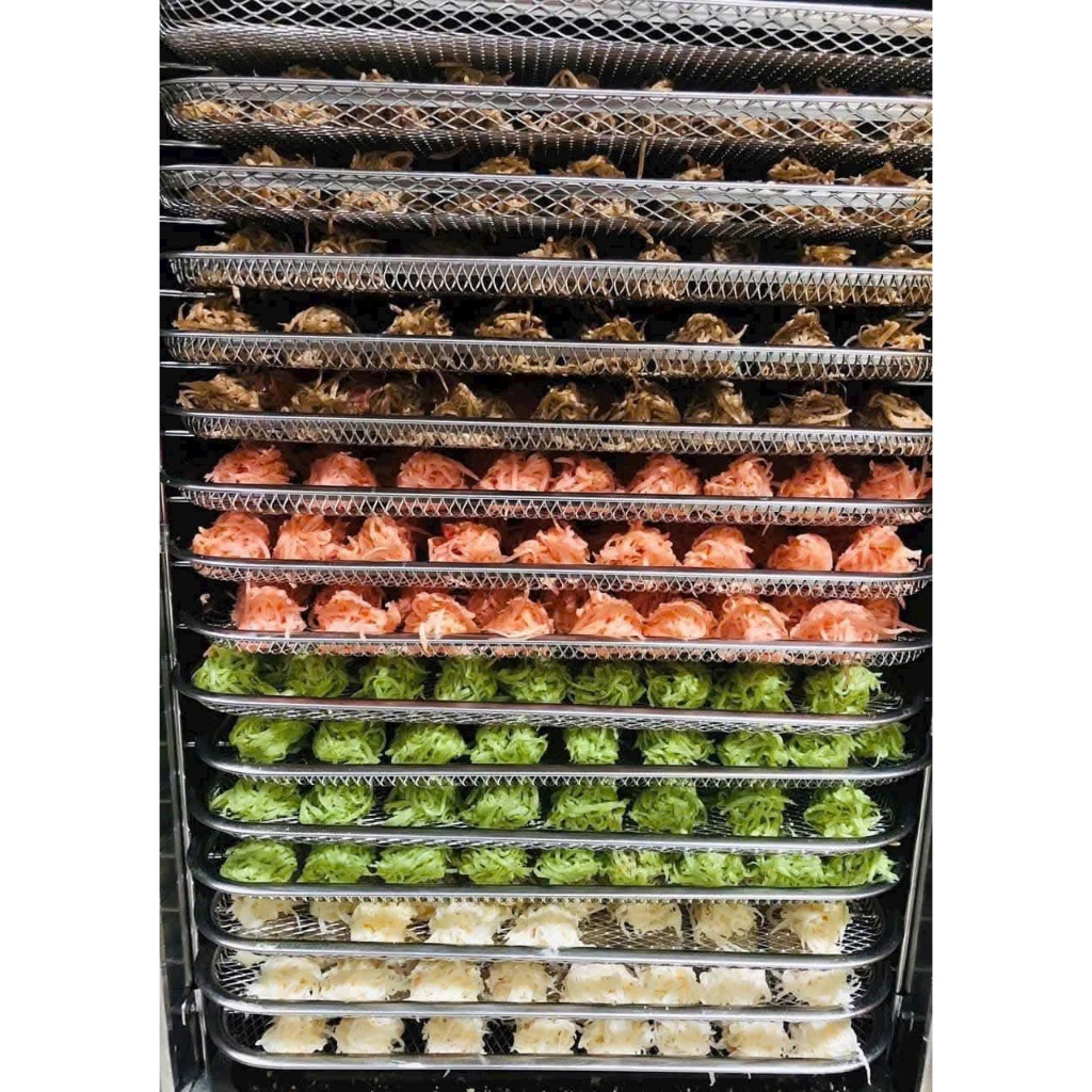 Máy sấy thực phẩm - 16 khay Septree Hàng Chính Hãng -Bảo hành 12 tháng-Máy sấy hoa quả