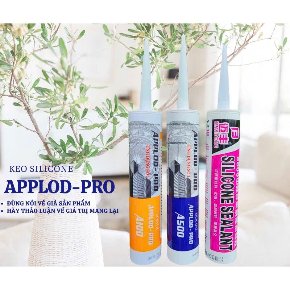 KEO SILICON  APOLO A100- A500 Siêu Kết Dính