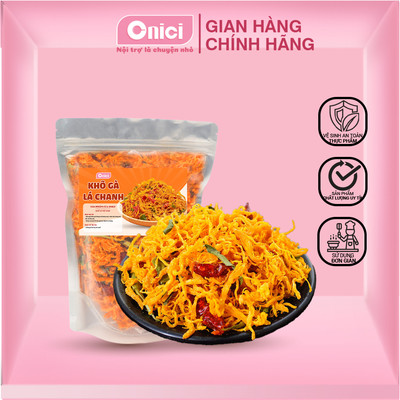 Khô gà lá chanh Bếp của mẹ onici siêu ngon 100G