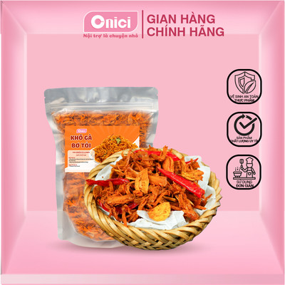 Khô gà bơ tỏi BẾP CỦA MẸ ONICI siêu ngon 100G