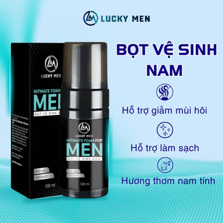 Bọt Vệ Sinh Nam - LUCKY MEN - 100ml - Dung Dịch Vệ Sinh Nam