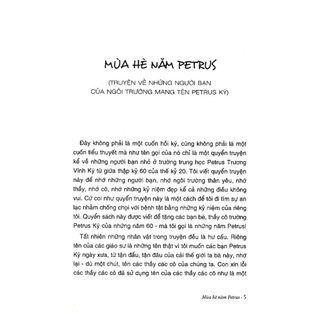 Sách - Mùa Hè Năm Petrus (Tái Bản 2025) - NXB Trẻ