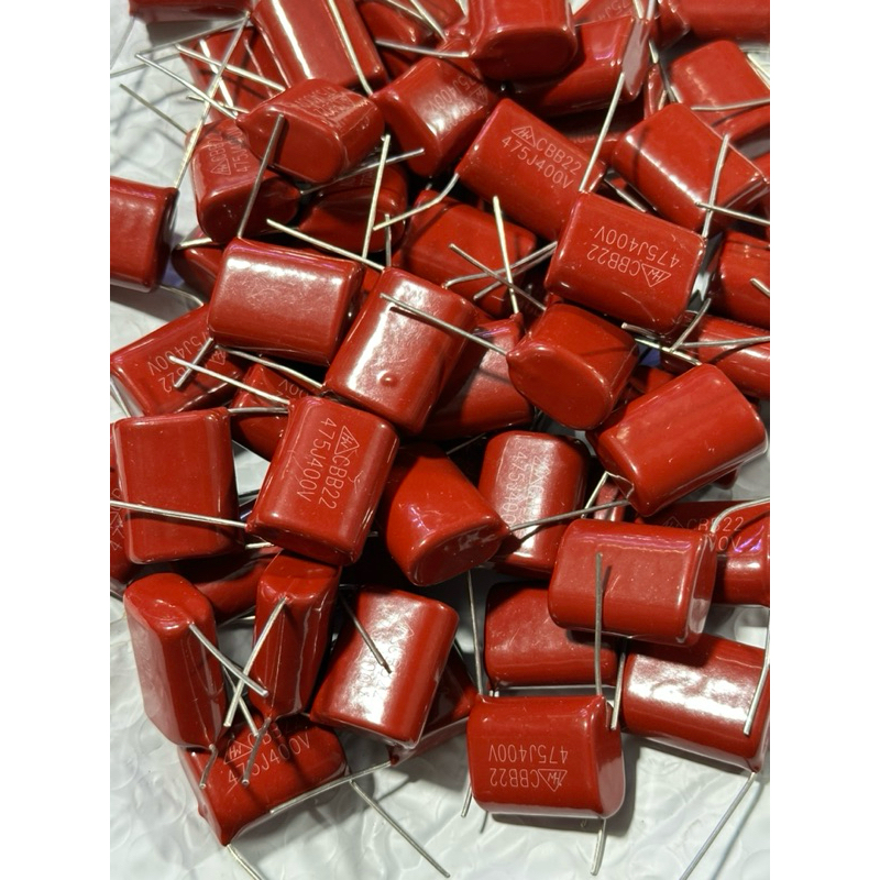 Set 5 tụ kẹo 475J-400V 2 chân cắm