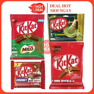 [MIX VỊ] Thanh Socola Kitkat Milo/Matcha/Bánh Xốp Phủ Socola Sữa Nestlé KitKat Đủ Loại
