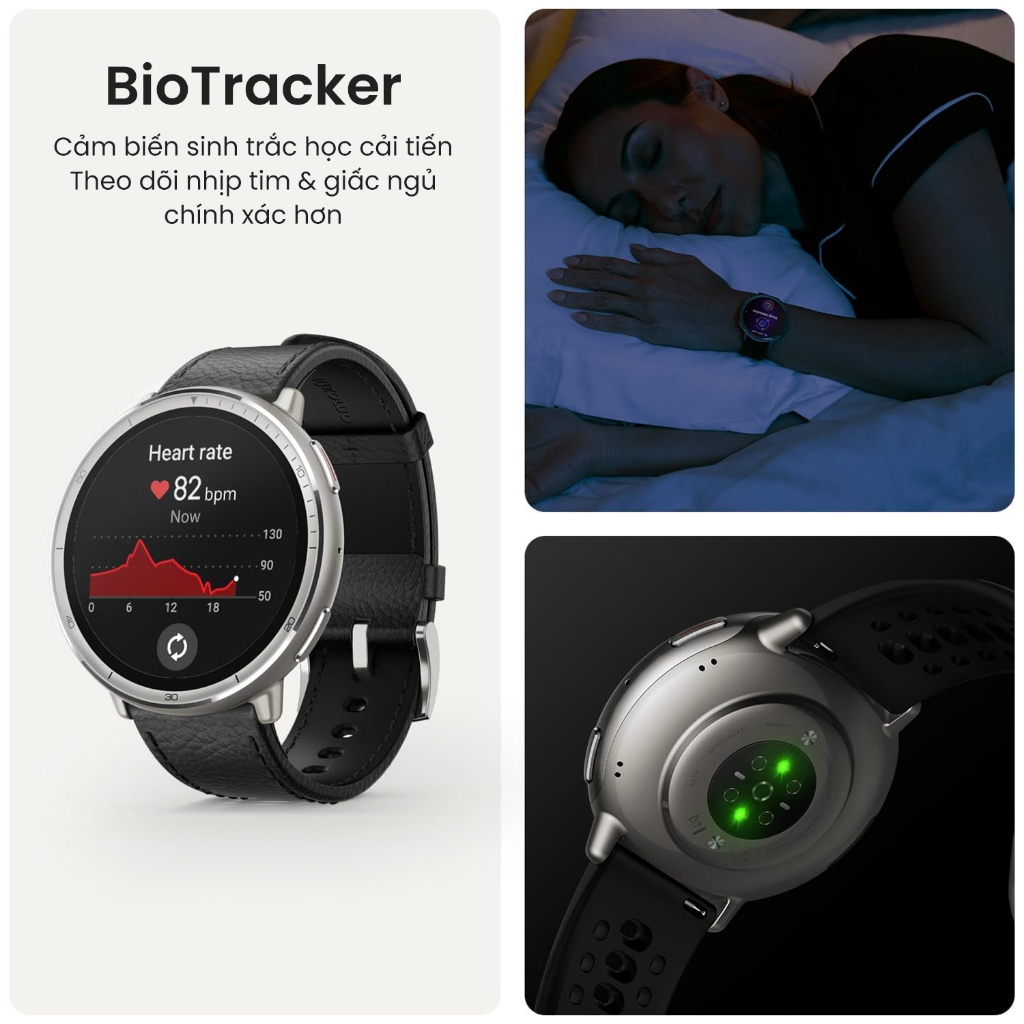 Đồng hồ thông minh Amazfit Active 2 Round  | Premium Version | Mặt kính sapphire | 160+ Chế độ luyện tập | Bluetooth | BigBuy360 - bigbuy360.vn