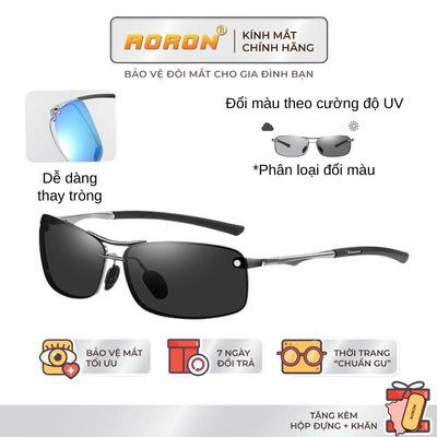 Kính Mát Phân Cực AORON Dành Cho Nam Tròng Phân Cực Chống Tia UV400 Sang Trọng Độc Đáo AK240