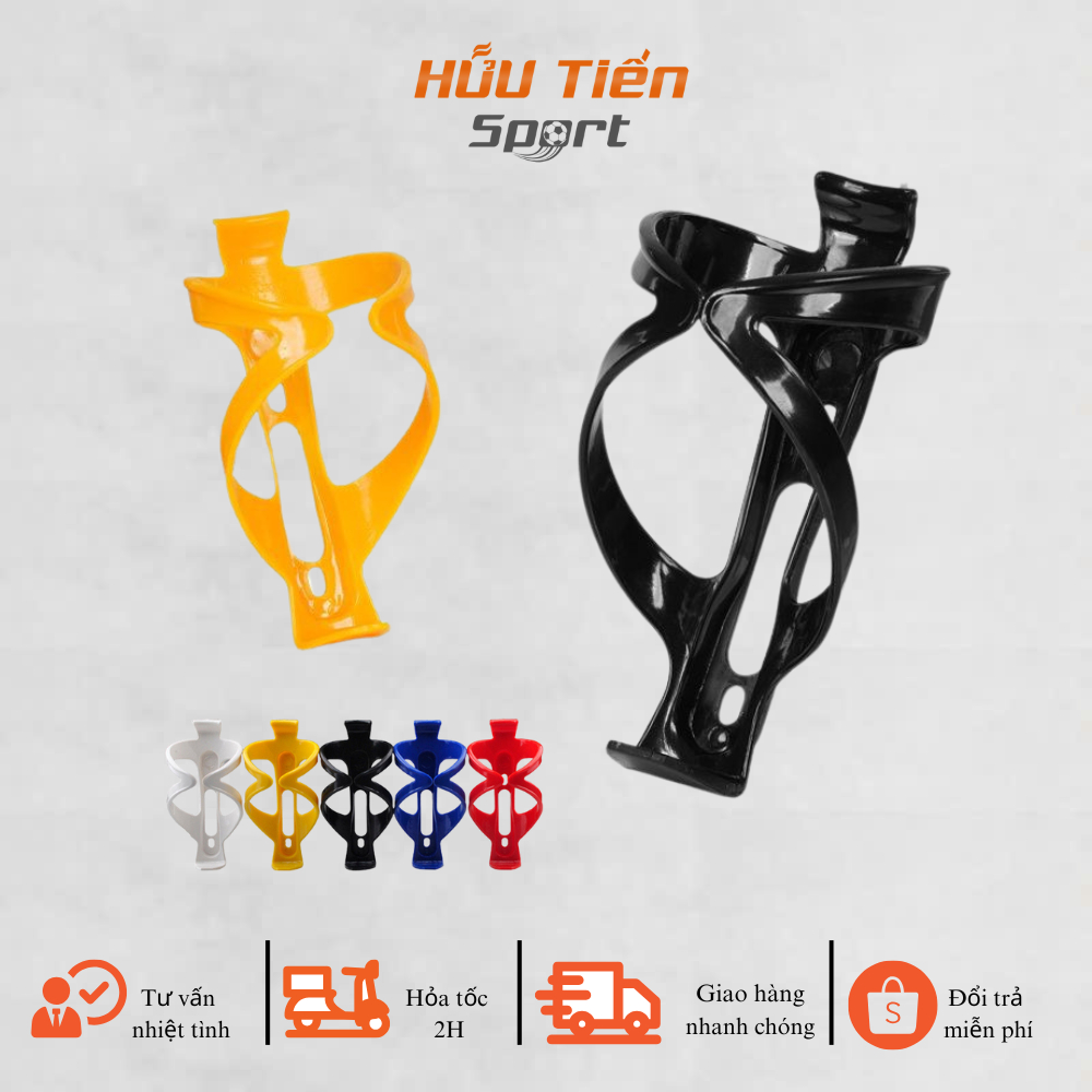 Lồng Đựng Nước Xe Đạp, Giá Đỡ Bình Nước Xe Đạp Thể Thao Nhựa PC Nhỏ Gọn 5 Màu Lựa Chọn