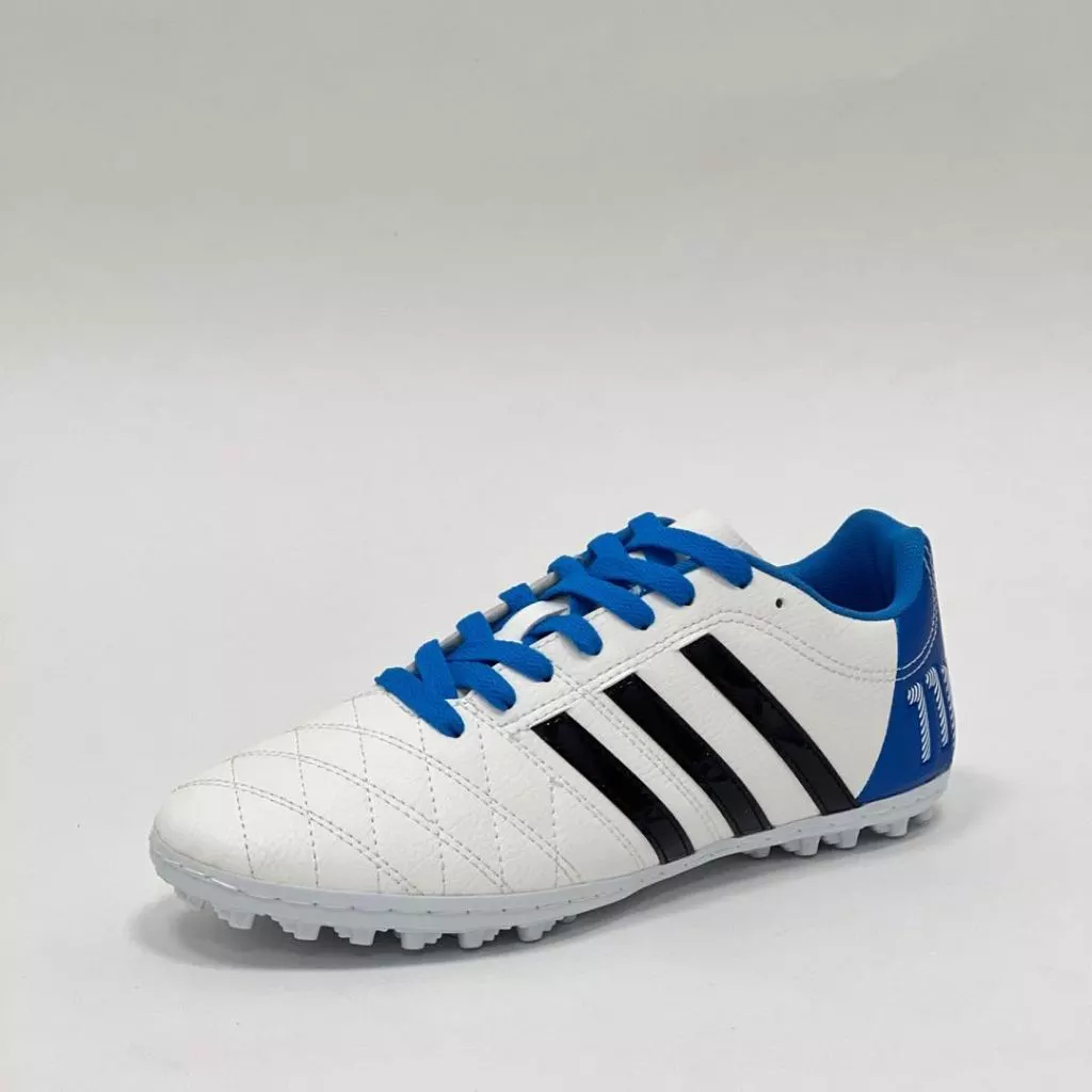 Giày Đá Bóng Wika Toni Kross 11 Pro Chính Hãng, Giày Đá Banh Wika 3 Sọc, Chất Liệu Da PU Mang Êm Châ