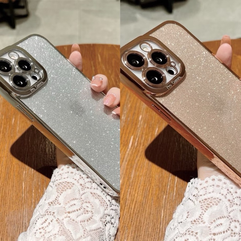 Ốp Điện Thoại Mềm Mạ Điện Lấp Lánh Cho iPhone 14 Max / 14 Pro / 14 Pro Max / 13 Pro Max / 14 / 13 / 
