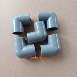 Cút chếch tê măng sông ống nhựa PVC phi 34 (Compo 5 cái)
