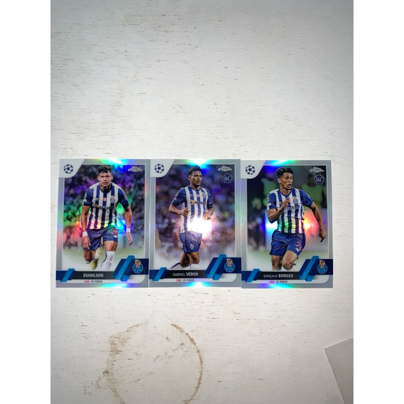 Plot Thẻ bóng đá #L13 FC Porto Refractor Topps Chrome 2022/23