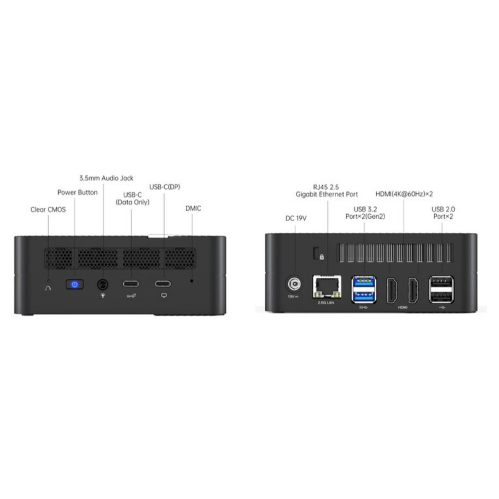 Mini PC Minisforum UM560 XT AMD Ryzen 5 5600H DDR4 - SSD M.2 Hiệu Năng Cao Cho Công Việc | BigBuy360 - bigbuy360.vn