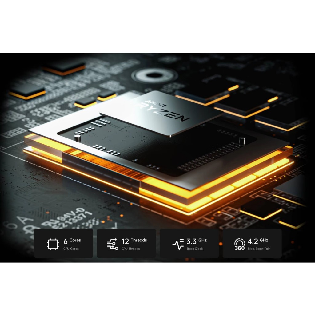 Mini PC Minisforum UM560 XT AMD Ryzen 5 5600H DDR4 - SSD M.2 Hiệu Năng Cao Cho Công Việc | BigBuy360 - bigbuy360.vn