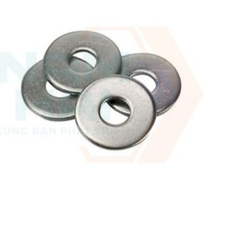 Long đen phẳng M10, mạ kẽm