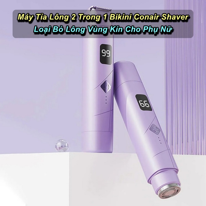 Máy Cạo Lông 2 Trong 1 Dành Cho Phụ Nữ Bikini Conair Shaver SS-816 Cao Cấp - King Sport VN