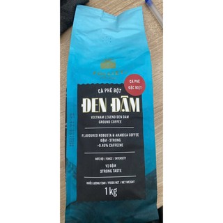 (Chính hãng_mẫu mới) FOLLIET Cà phê Đen Đậm Đặc Biệt -1kg - Mẫu bao bì mới
