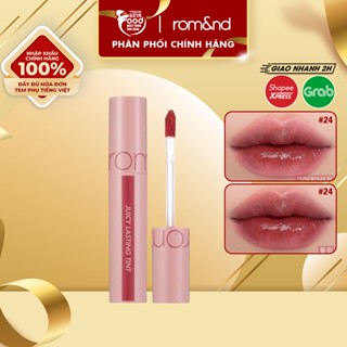 Son tint lì, căng bóng Romand The Juicy Lasting Tint - màu 24 Peeling Angdoo