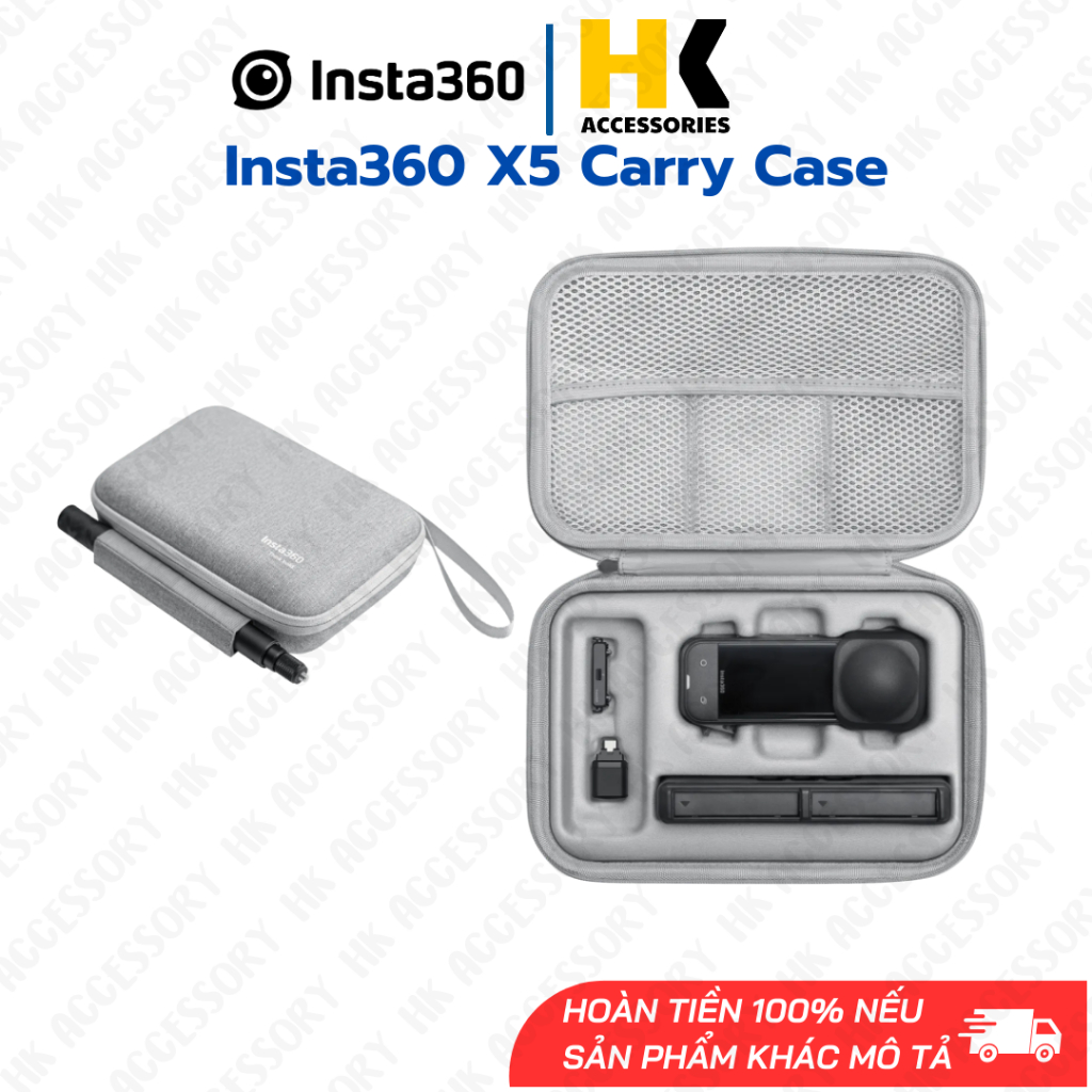 Insta360 X5 Carry Case - Túi đựng phụ kiện Insta360 X5