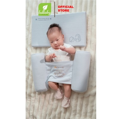 LULLABY - NH426N - Gối chặn thêu cho bé