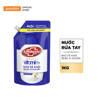 Nước Rửa Tay Sữa Dưỡng Ẩm, Mềm Mịn Trên Da Lifebuoy Dạng Túi 1Kg