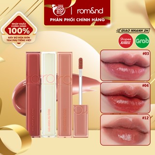 [NEW] [Muteral Nude] Son Tint Bóng, Siêu Lì Cho Đôi Môi Căng Mọng Hàn Quốc Romand Dewyful Water Tint 5g