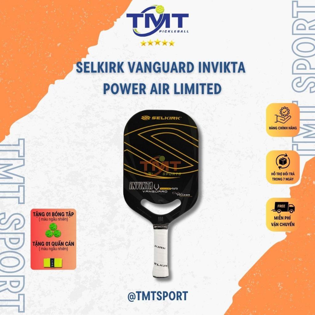 Vợt Pickleball SELKIRK Vanguard INVIKTA POWER AIR Limited - Đen vàng chính hãng