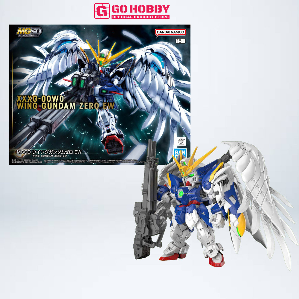 GUNPLA | Master Grade SD: Wing Gundam Zero EW | Mô hình lắp ráp nhân vật