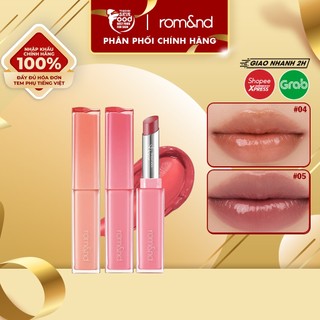  Son Thỏi Bóng Căng Mọng Mềm Môi Romand Sheer Tinted Stick 2g 