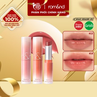 [NEW][DUSTY on the NUDE] Son Dưỡng Dạng Thỏi Có Màu Thuần Chay Dưỡng Ẩm Mềm Môi Romand Glasting Melting Balm 3.5g