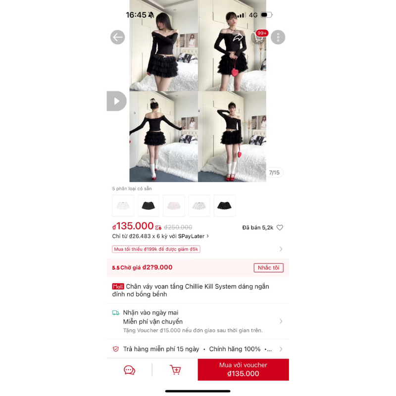 Thanh lý set Kill SysTem size S