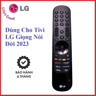 Điều Khiển Giọng Nói Tivi LG MR23GA AKB76043102 Đời 2023 - Hàng cao cấp dùng chung cho các Tivi 2023