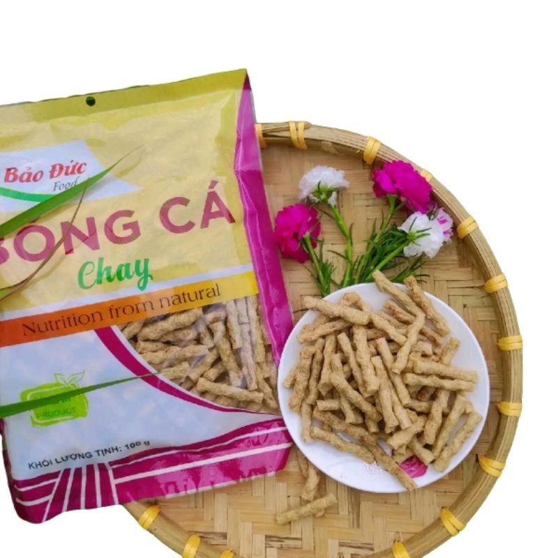 [dùng thử100g] bóng cá chay,bò lát chay,gà lát chay