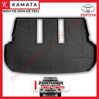 Thảm lót cốp xe ô tô Toyota Fortuner/Innova 2017-2025- chất liệu TPV cao cấp mới nhất KAMATA