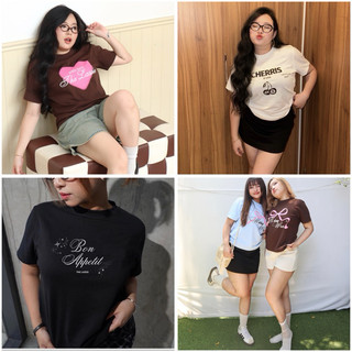 Áo thun baby tee Bigsize nữ hack dáng (60-85kg) BABY TEE
