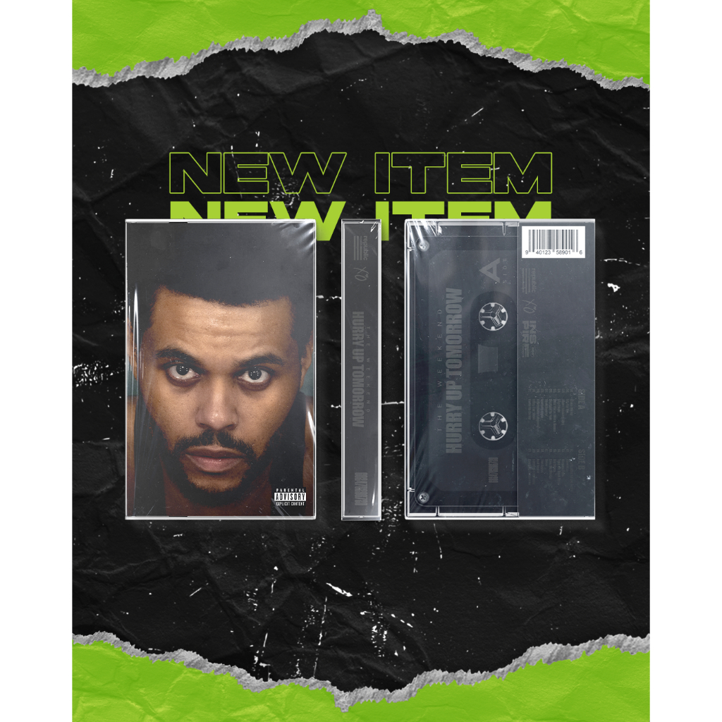 Băng Cassette Hurry Up Tomorrow - The Weeknd - [Custom Cassette Tape]