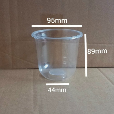 100 LY ĐÁY BẦU PP + NẮP 360 - 500 - 700ml