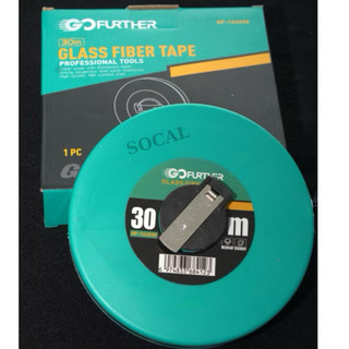 Thước dây cuộn tròn GO FUTHER 30m, 50m - loại nắp kín (hàng chính hãng - ảnh thực tế)