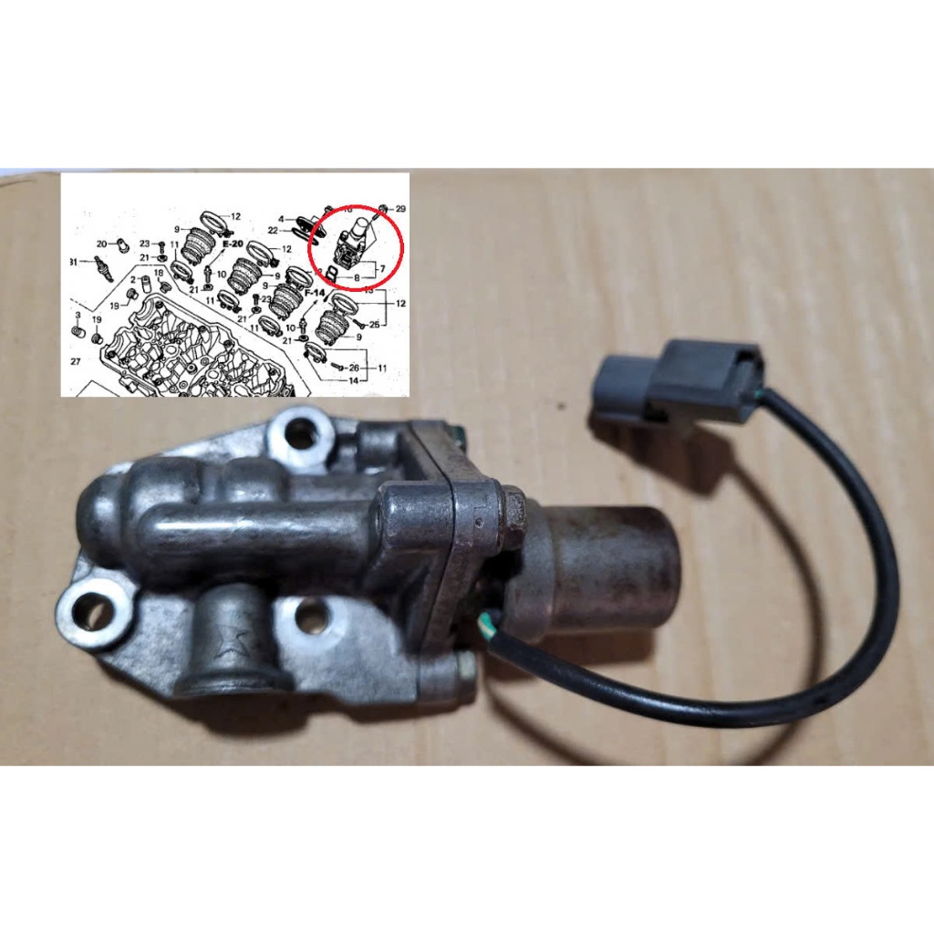 Cảm biến mở Vtec HONDA CB400 VTEC REVO 1999-2023 VAN ASSY SPOOL và các dòng xe tương ứng Hàng Nhật Z