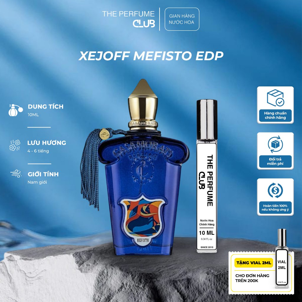 Nước hoa nam Casamorati Mefisto EDP (chai 5ml / 10ml)