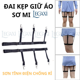  Đai Kẹp Giữ Áo Sơ Mi Thẳng Khi Đóng Thùng loại gắn đùi quấn bụng Cho Cả Nam và Nữ Legaxi 