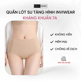 Combo 3 Quần Lót Su Tàng Hình Kháng Khuẩn 7A INVIWEAR DOLLY SECRET Không Viền May Cao Cấp Q12