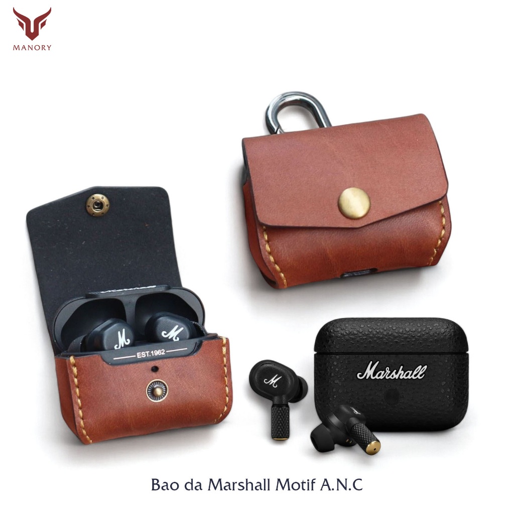 Bao da Marshall Motif ANC - Motif II ANC [Da bò - Handmade] Manory Leather