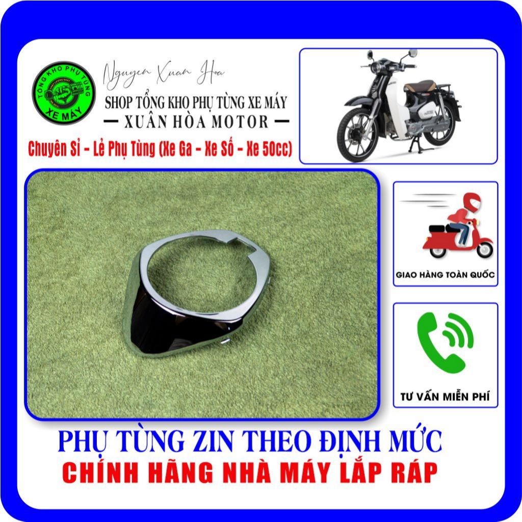 Vành đồng hồ/ Viền đồng hồ Cub 83 Detech/ Cub Espero Classic VVIP (Chất liệu nhựa ABS, mạ Niken Crom