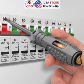 Bút Thử Điện Thông Minh Thế Hệ Mới Tua Vít Từ Tính, Kiểm Tra Pha, Đo Thông Mạch