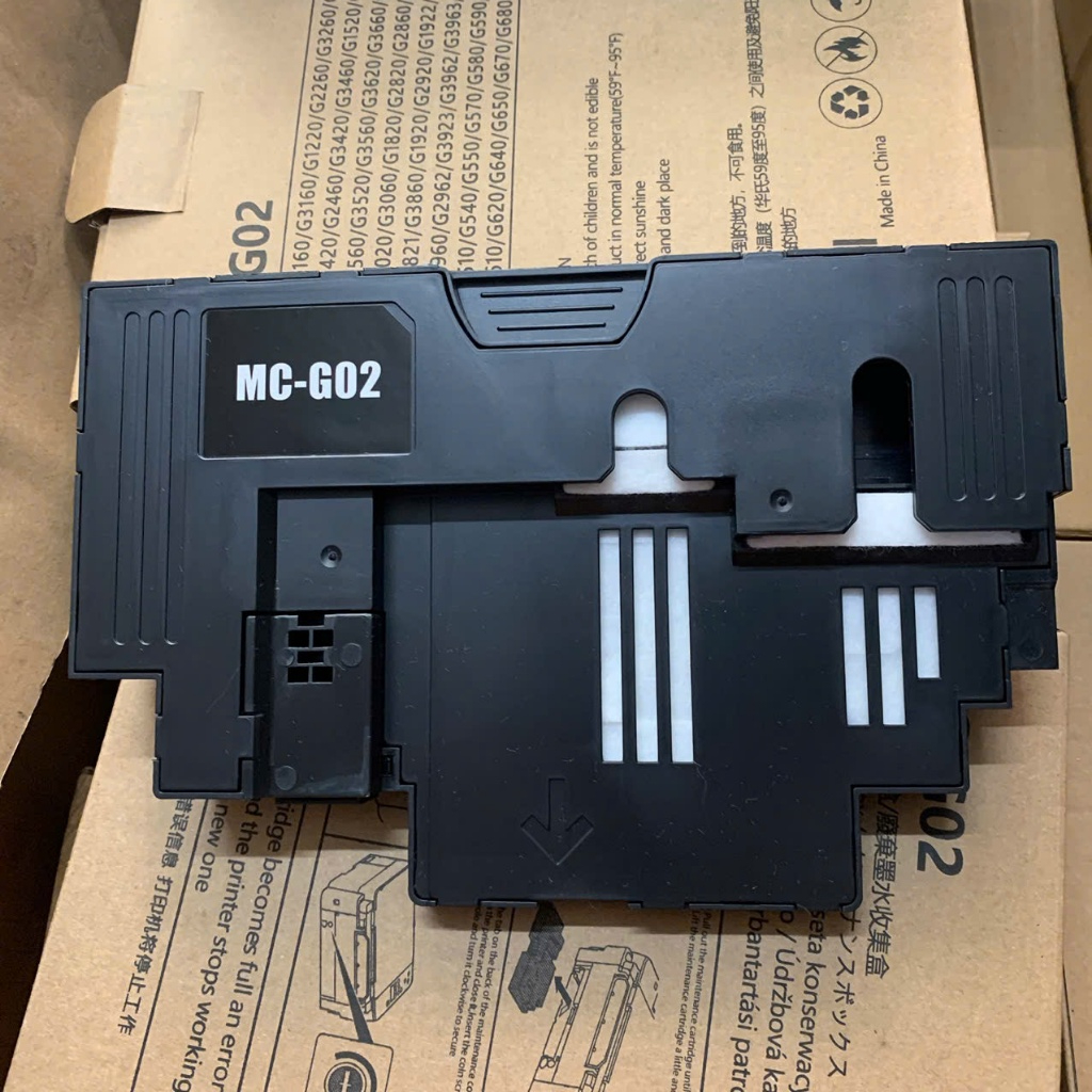 Hộp mực thải Canon MC-G02 Maintenance Box (MC-G02) cho máy in G1020/ G2020/ G3020/ G3060...
