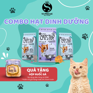 Hạt cho mèo CATSTOP combo 5kg và 10kg hạt dinh dưỡng thức ăn cho mèo đồ ăn thú cưng vừa no vừa rẻ