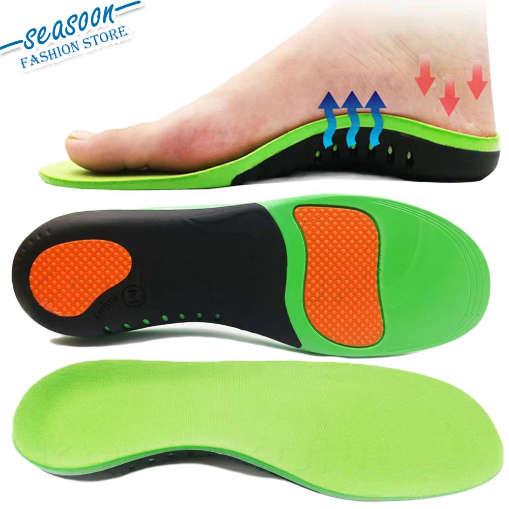 Miếng Lót Giày Chỉnh Hình Hỗ Trợ Vòm Chân, Chỉnh Hình Chân Phẳng Loại X/O Dành Cho Giày Thể Thao Êm Chân Nam Nữ