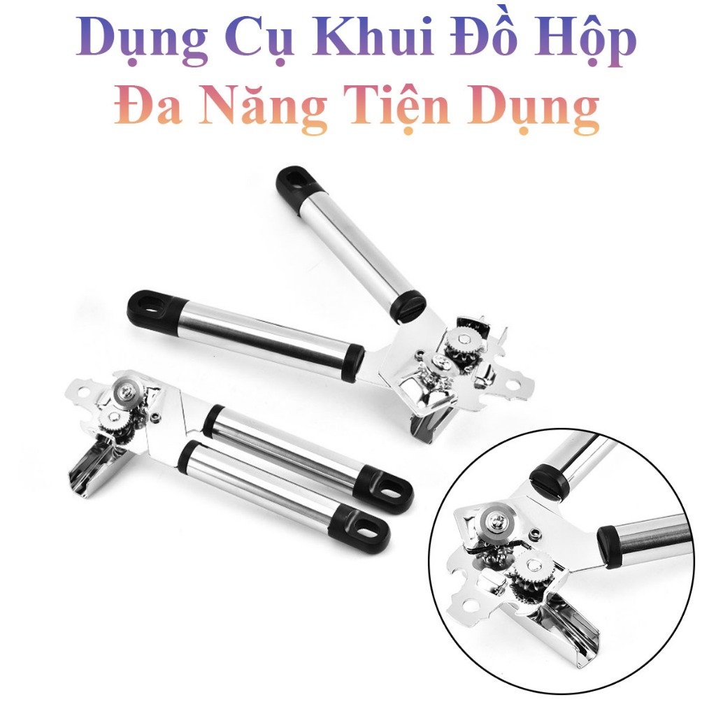 Dụng Cụ Khui Đồ Hộp Đa Năng Siêu Nhanh Gọn