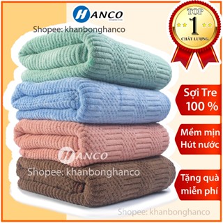 Khăn Tắm Sợi Tre Siêu Mềm Mại  - Cỡ Lớn 70x140cm - Thấm Hút Bông Dày, 100% Sợi Tre Cao Cấp - Khách Sạn, Spa - MI70